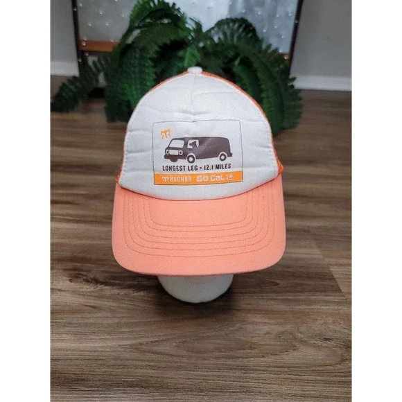 Vtg Ragnar So Cal Longest Leg 12.1 Miles Trucker Hat - Picture 2 of 7